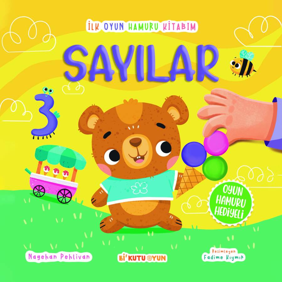 İlk Oyun Hamuru Kitabım - Sayılar - 1