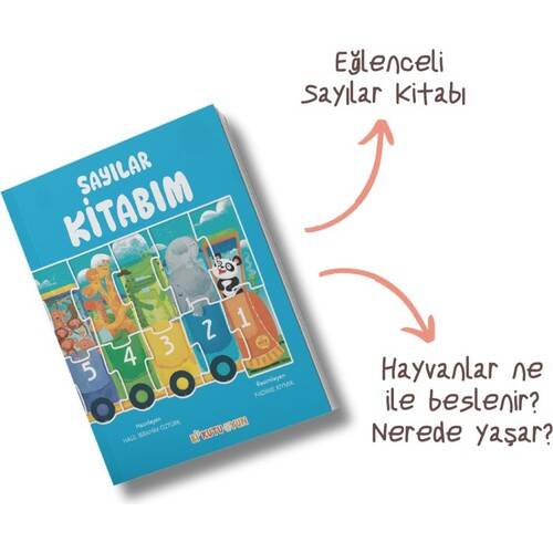 İlk Sayı Trenim - Cırt Cırtlı Yapboz ve Kitap Seti - 5