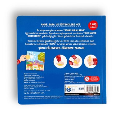 İnsanlara Nasıl Davranmalıyım / Görgü Kuralları Serisi / Oyun Hamurlu Kitap Seti - 2