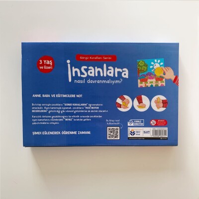 İnsanlara Nasıl Davranmalıyım / Görgü Kuralları Serisi / Oyun Hamurlu Kitap Seti - 8