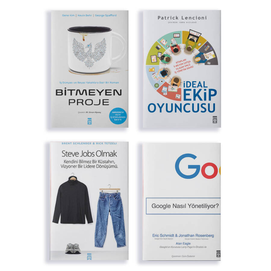 İş Dünyası 1. Set (4 Kitap) - 1