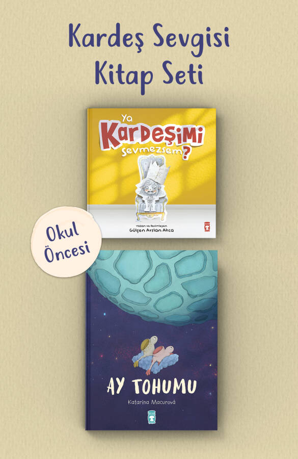 Kardeş Sevgisi Okul Öncesi Kitap Seti (2 Kitap) - 1