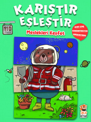 Karıştır Eşleştir - Meslekleri Keşfet - Sincap Kitap
