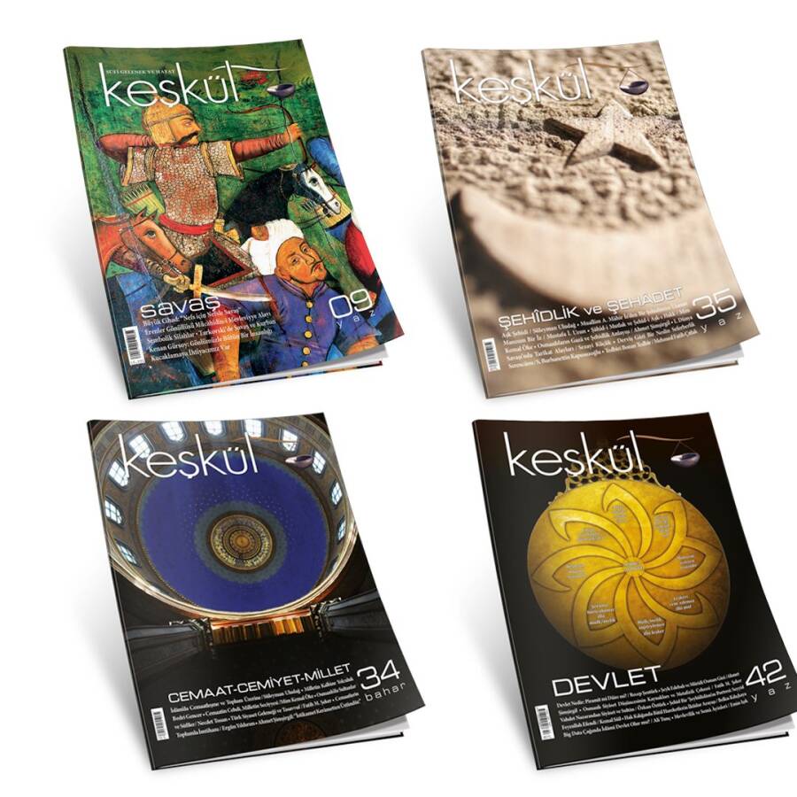 Keşkül Dergisi İnsan Ve Devlet Seti (4 Dergi) - 1
