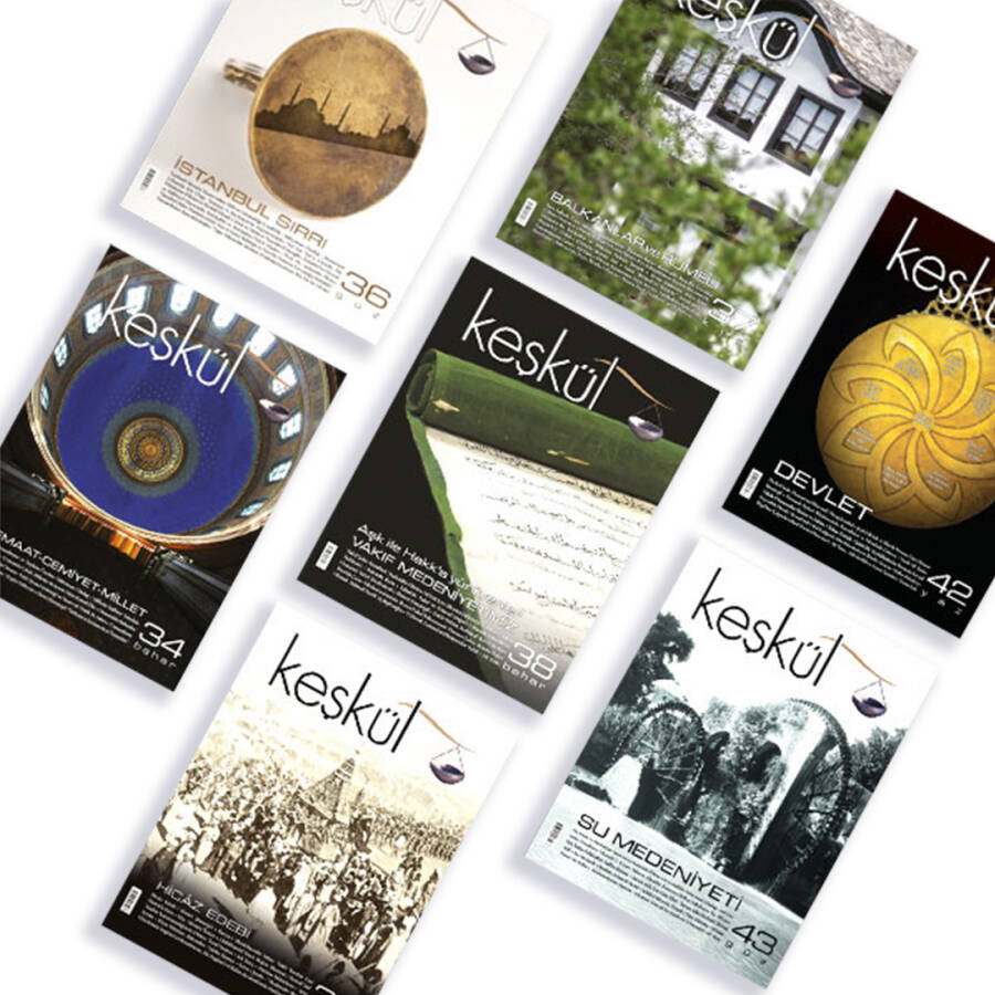 Keşkül Dergisi İslam Medeniyeti Dergi Seti (7 Sayı) - 1