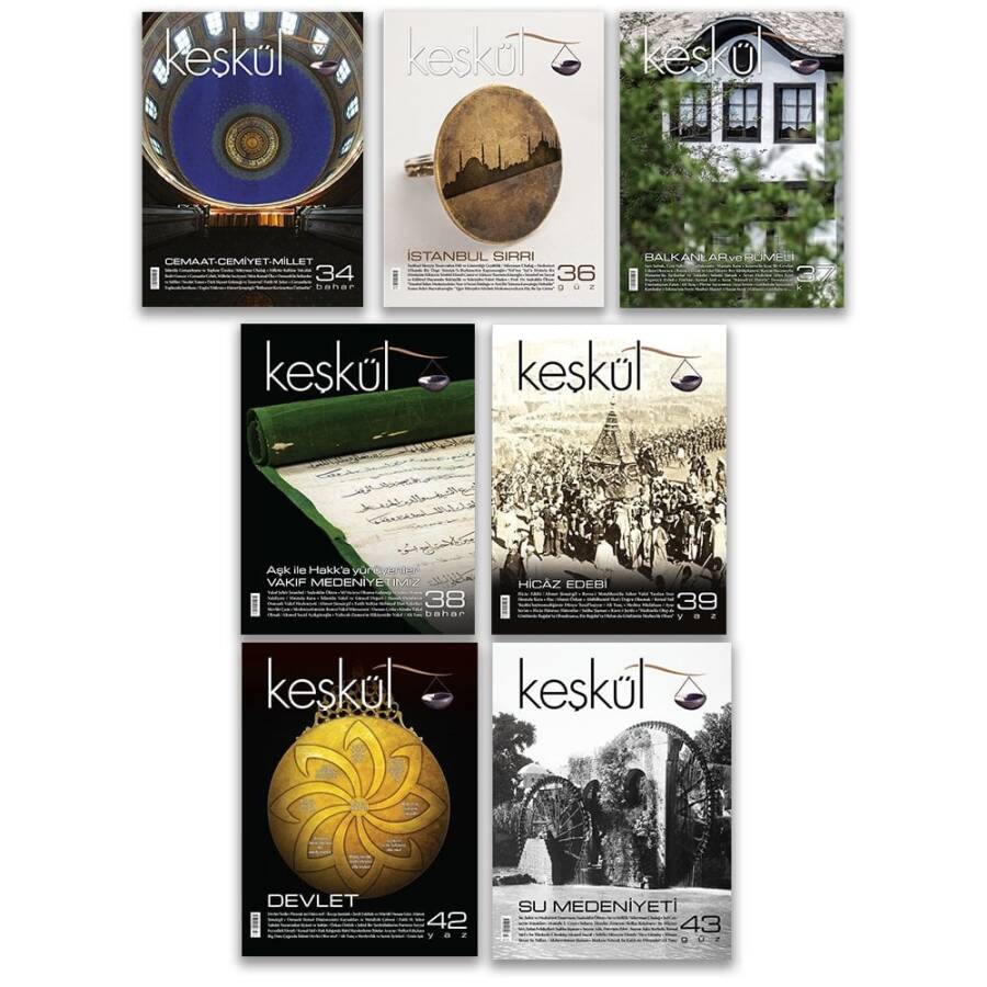 Keşkül Dergisi İslam Medeniyeti Dergi Seti (7 Say - 1