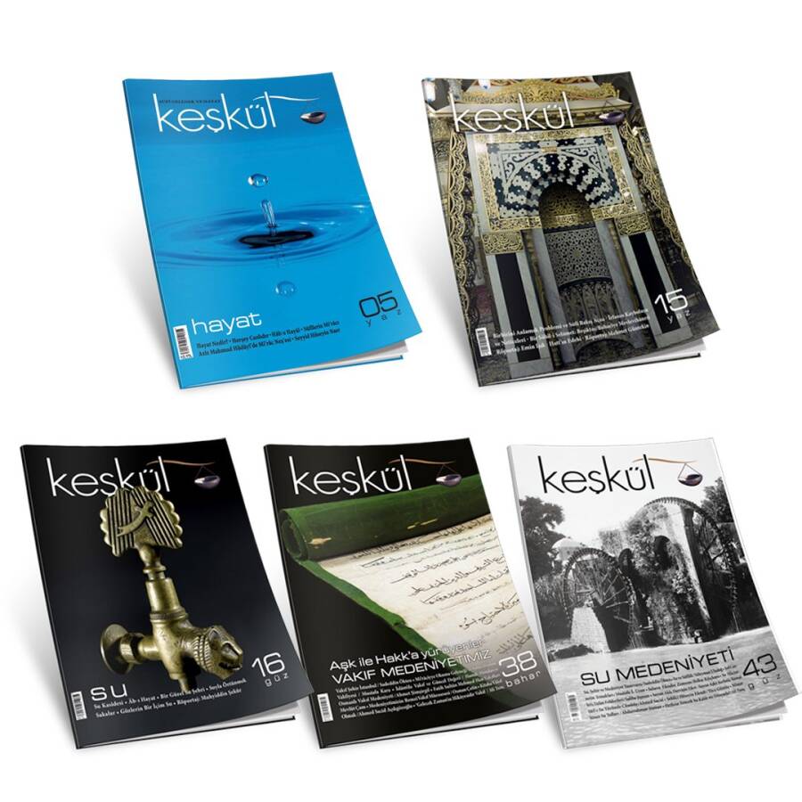 Keşkül Dergisi Medeniyet Seti (5 Dergi) - 1