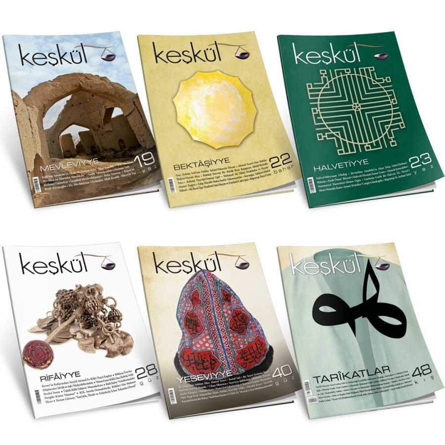 Keşkül Dergisi Tarikat Seti (6 Dergi)