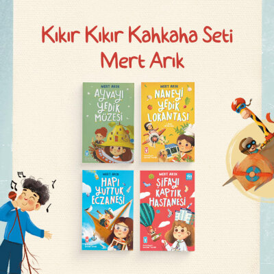 Kıkır Kıkır Kahkaha Seti - Mert Arık - Timaş Çocuk