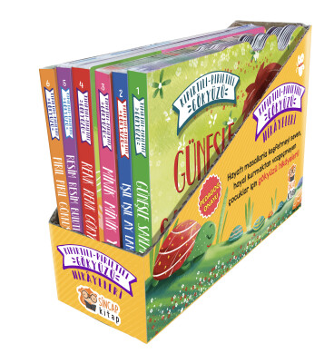 Kıpırtılı Pırıltılı Gökyüzü Hikayeleri Seti (6 Kitap) - Sincap Kitap