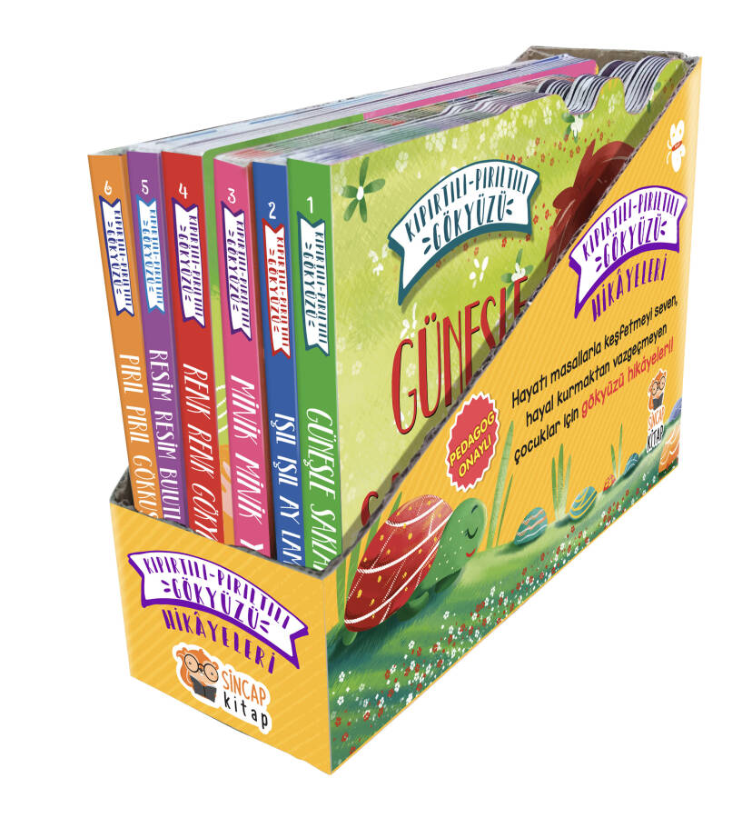 Kıpırtılı Pırıltılı Gökyüzü Hikayeleri Seti (6 Kitap) - 1