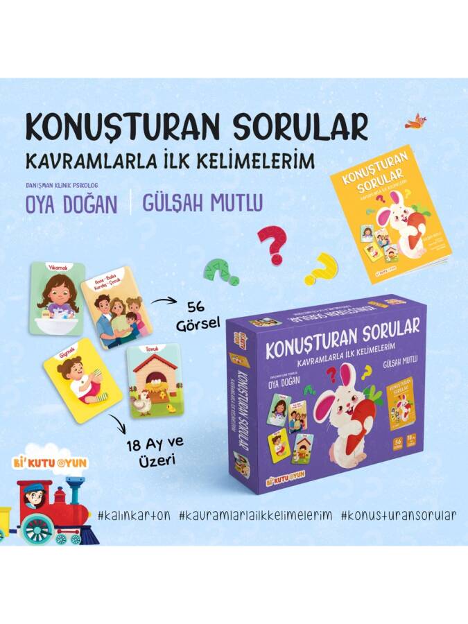 Konuşturan Sorular - Kavramlarla İlk Kelimelerim Seti - 4