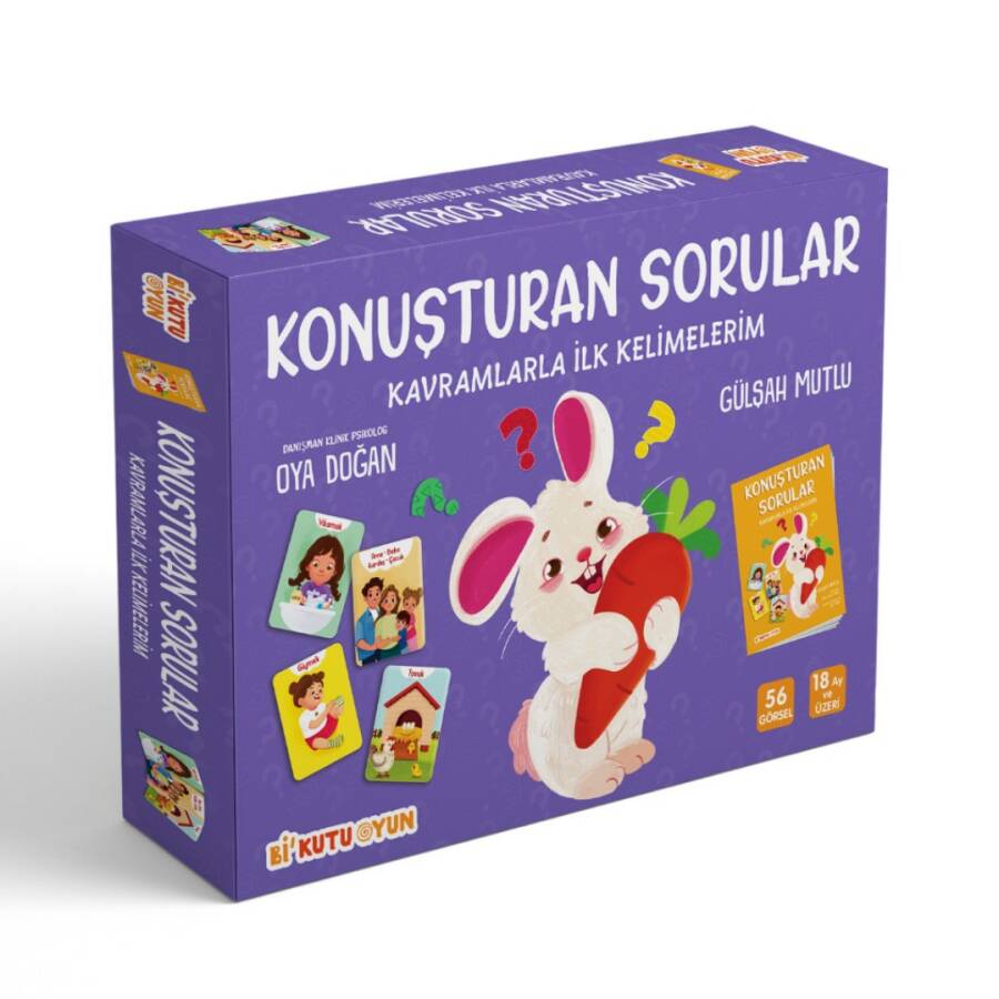 Konuşturan Sorular - Kavramlarla İlk Kelimelerim Seti - 1