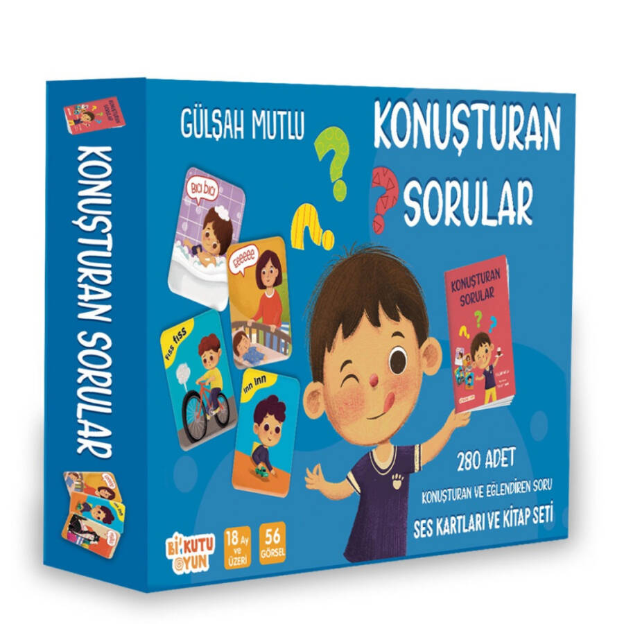 Konuşturan Sorular - Ses Kartları Ve Kitap Seti - 1