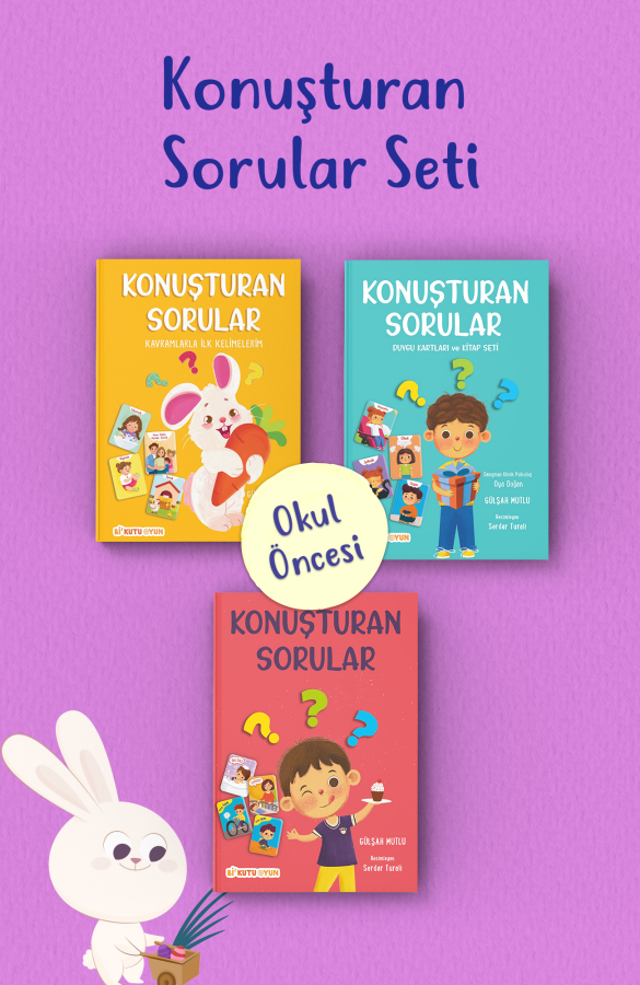 Konuşturan Sorular Seti - 3 Kitap (Bi Kutu Oyun) - 1