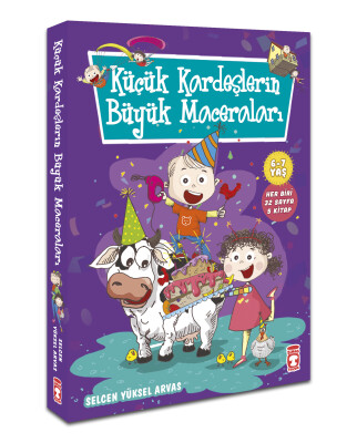 Küçük Kardeşlerin Büyük Maceraları Set (5 Kitap) - Timaş Çocuk