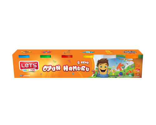 Lets 6'lı Oyun Hamuru 690 GR - 1
