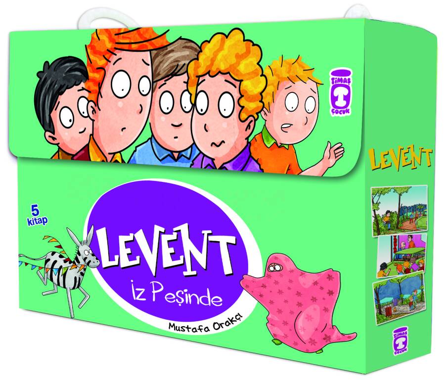 Levent İz Peşinde 1 Set - (5 Kitap) - 1