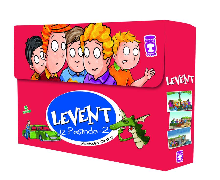 Levent İz Peşinde 2 Set - (5 Kitap) - 1