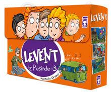 Levent İz Peşinde 3 Set - (5 Kitap) - Timaş Çocuk