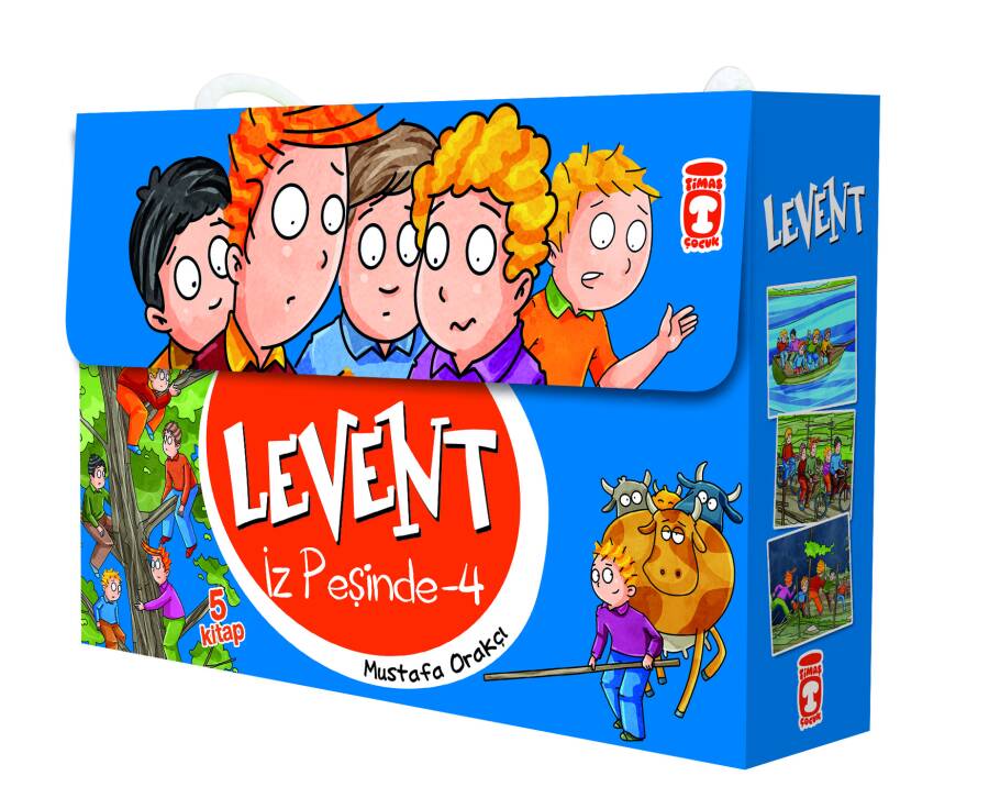 Levent İz Peşinde 4 Set (5 Kitap) - 1