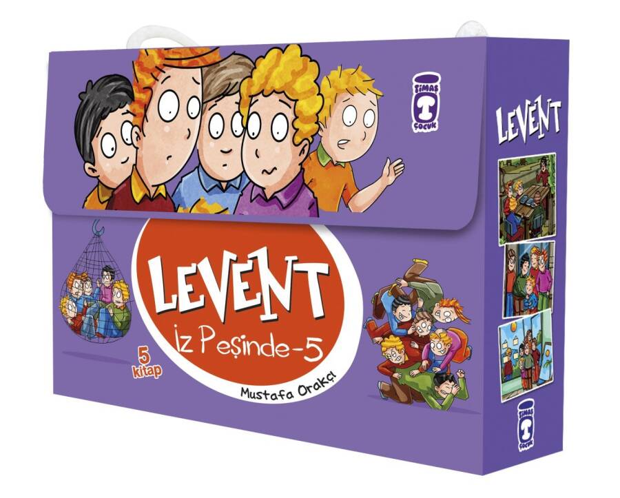 Levent İz Peşinde 5 Set (5 Kitap) - 1
