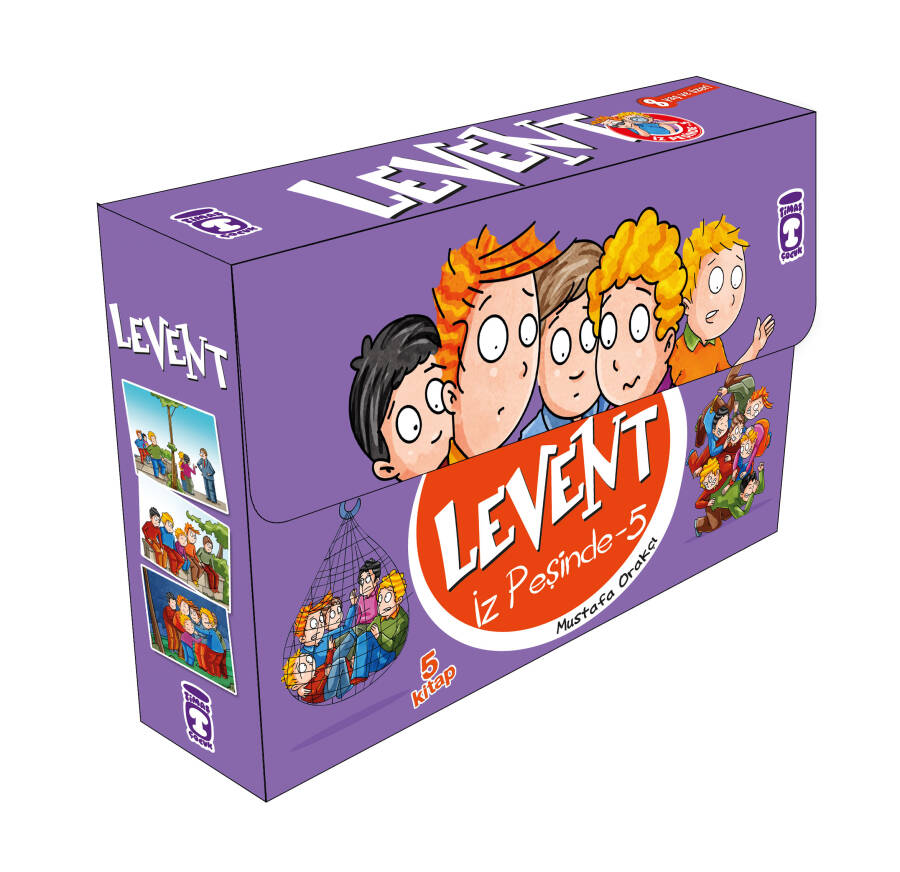 Levent İz Peşinde 5 Set (5 Kitap) - 1
