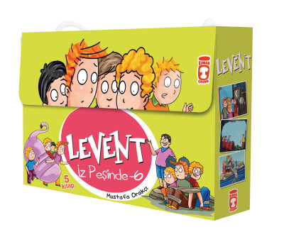 Levent İz Peşinde 6 Set (5 Kitap) - Timaş Çocuk