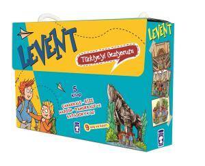 Levent Türkiyeyi Geziyorum 1 Set - (5 Kitap) - 1