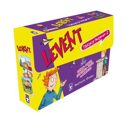 Levent Türkiye'yi Geziyorum 2 Set - (5 Kitap) - Timaş Çocuk