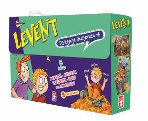 Levent Türkiyeyi Geziyorum 4 Set - (5 Kitap) - 1