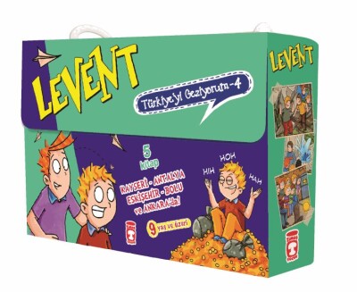 Levent Türkiye'yi Geziyorum 4 Set - (5 Kitap) - Timaş Çocuk