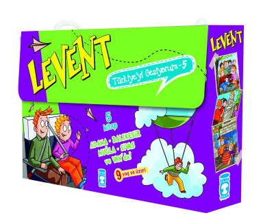 Levent Türkiye'yi Geziyorum 5 Set - (5 Kitap) - Timaş Çocuk
