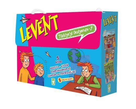 Levent Türkiyeyi Geziyorum 7 Set (5 Kitap) - 1