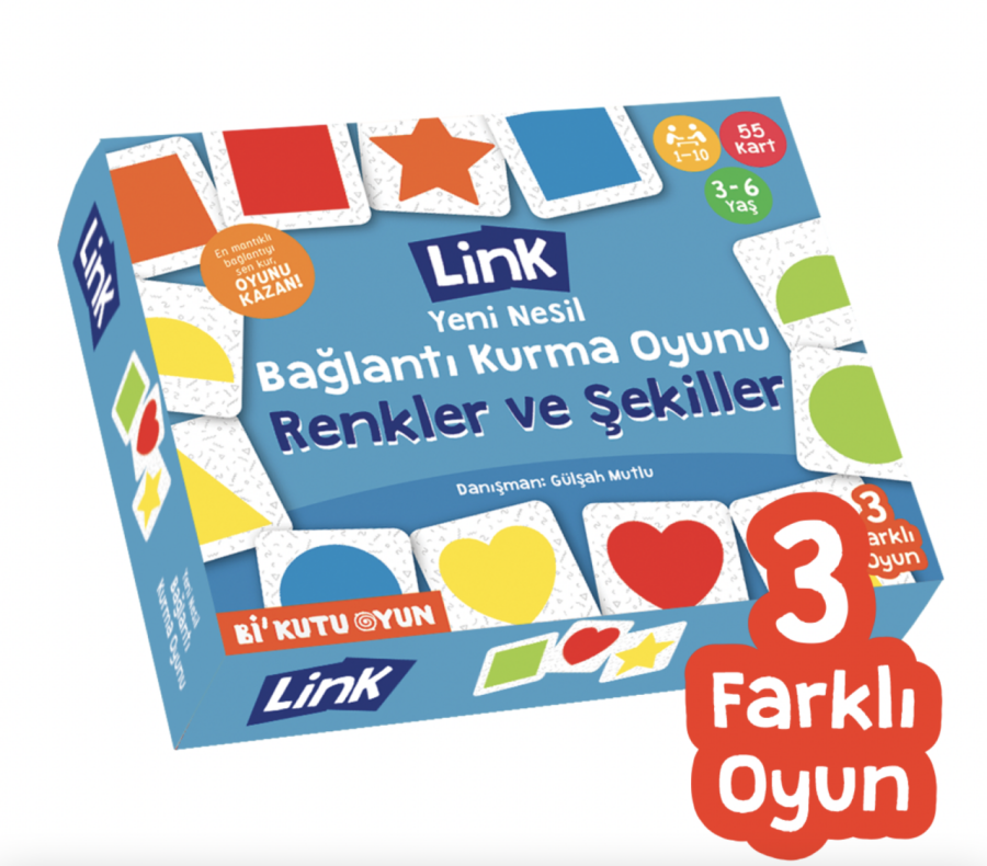 Link - Renkler Şekiller Bağlantı Kurma Oyunu - 1