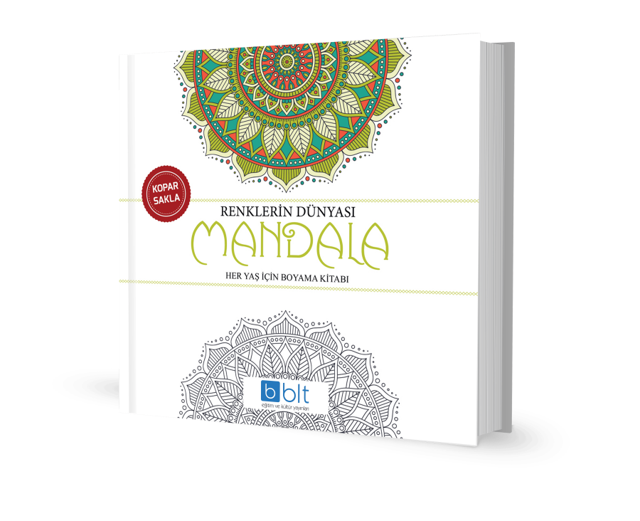 Mandala - Renklerin Dünyası (Büyük Boy) - 1
