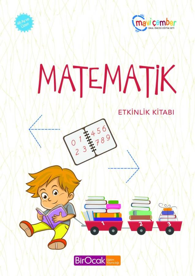 Matematik Etkinlik Kitabı - Mavi Çember (48 Ay ve Üzeri) - 1