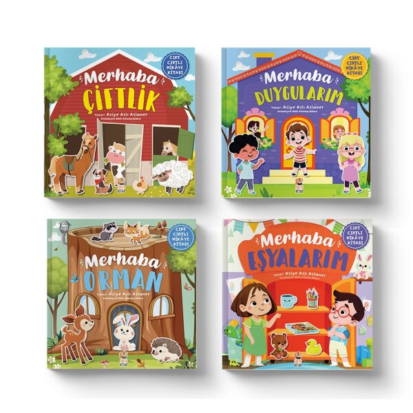 Merhaba Serisi Seti (4 Kitap) - Sincap Kitap