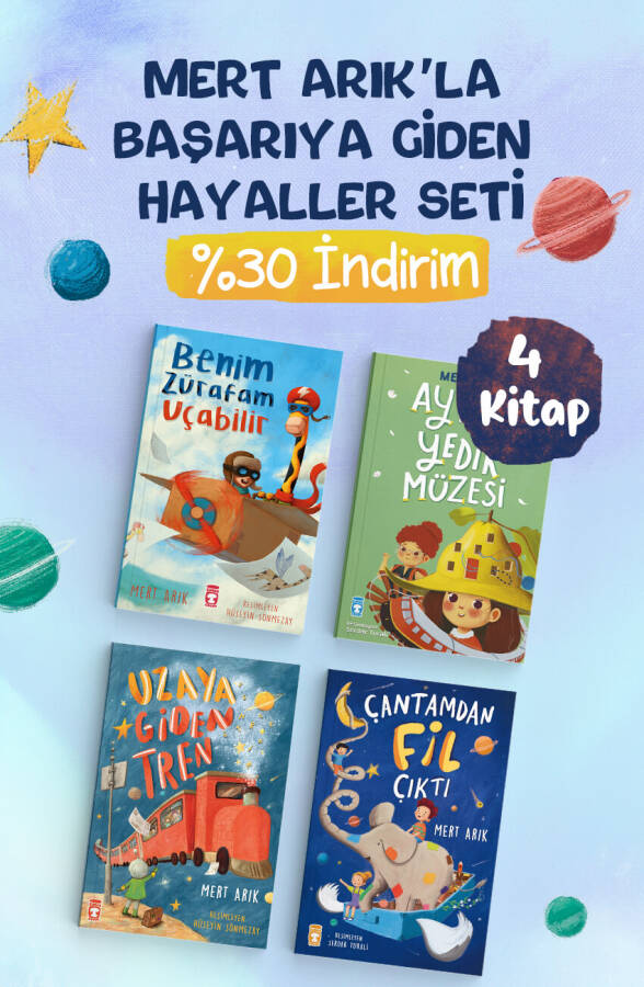 Mert Arık'La Başarıya Giden Hayaller (4 Kitap) - 1