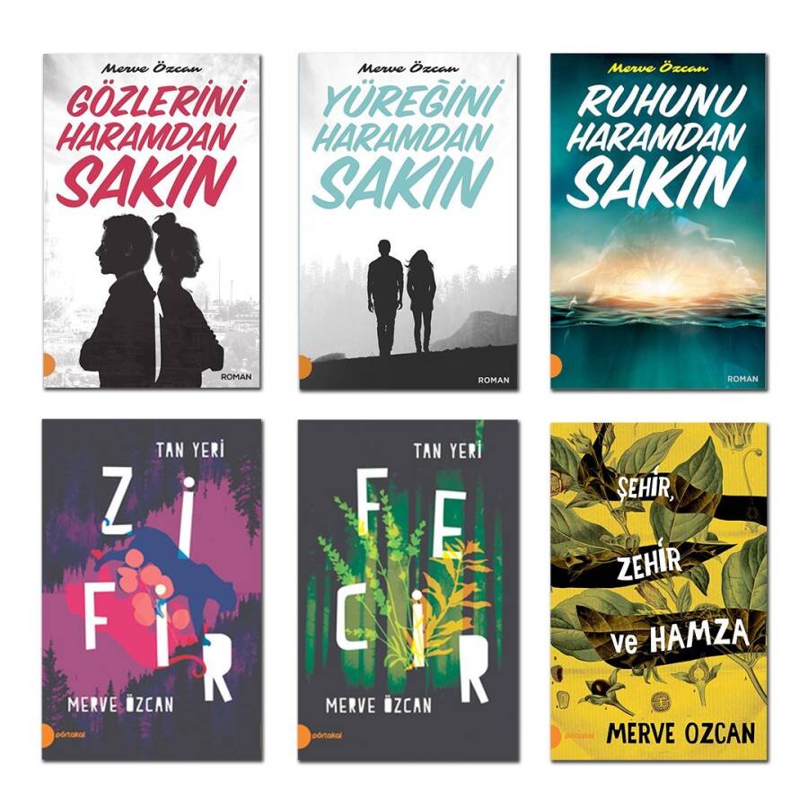 Merve Özcan Roman Seti (6 Kitap) - 1