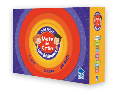 Mete İle Çetin İşler Beklemesin - 4. Sınıf Hikaye Seti (10 Kitap) - Mavi Kirpi Kitap