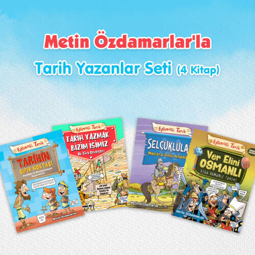 Metin Özdamarlar'la Tarih Yazanlar Seti (4 Kitap) - 1