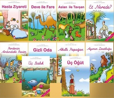 Mevlana'dan Masallar Set (10 Kitap) - Timaş Çocuk