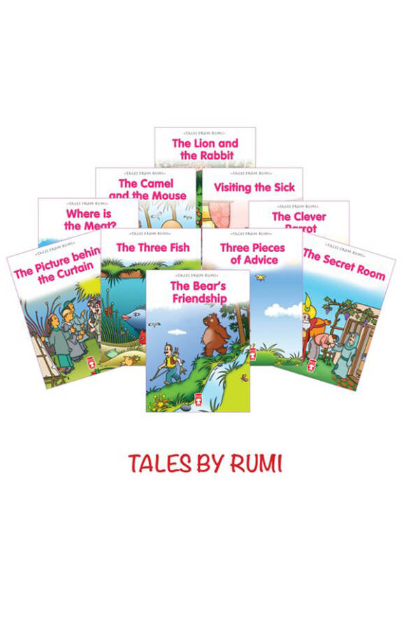 Mevlana'dan Masallar Set - Tales From Rumi (İngilizce - 10 Kitap) - 1