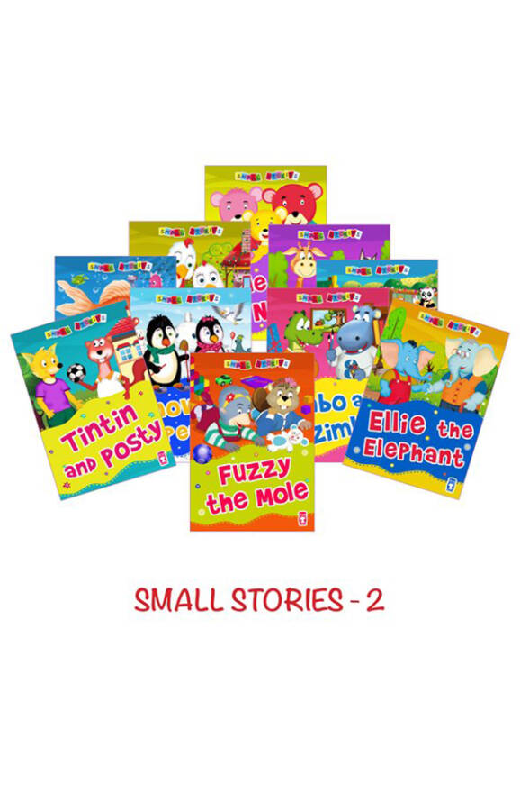 Mini Masallar 2 Set - Small Stories 2 (İngilizce - 10 Kitap) - 1