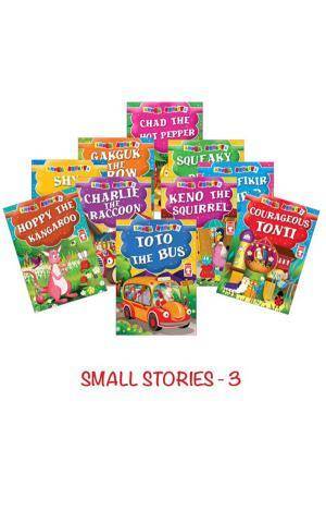 Mini Masallar 3 Set - Small Stories 3 (İngilizce - 10 Kitap) - 1