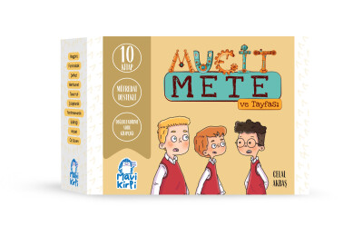 Mucit Mete Ve Tayfası - 3. Sınıf Hikaye Seti (10 Kitap) - Mavi Kirpi Kitap