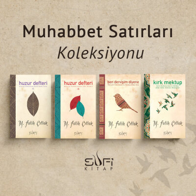 Muhabbet Satırları Koleksiyonu - Sufi Kitap