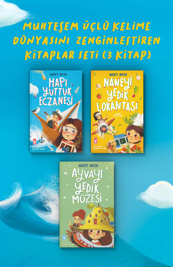 Muhteşem Üçlü Kelime Dünyasını Zenginleştiren Kitaplar Seti (3 Kitap) - 1