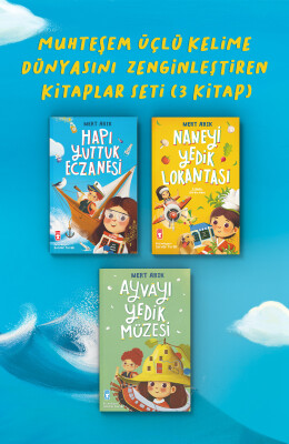 Muhteşem Üçlü Kelime Dünyasını Zenginleştiren Kitaplar Seti (3 Kitap) - Timaş Çocuk